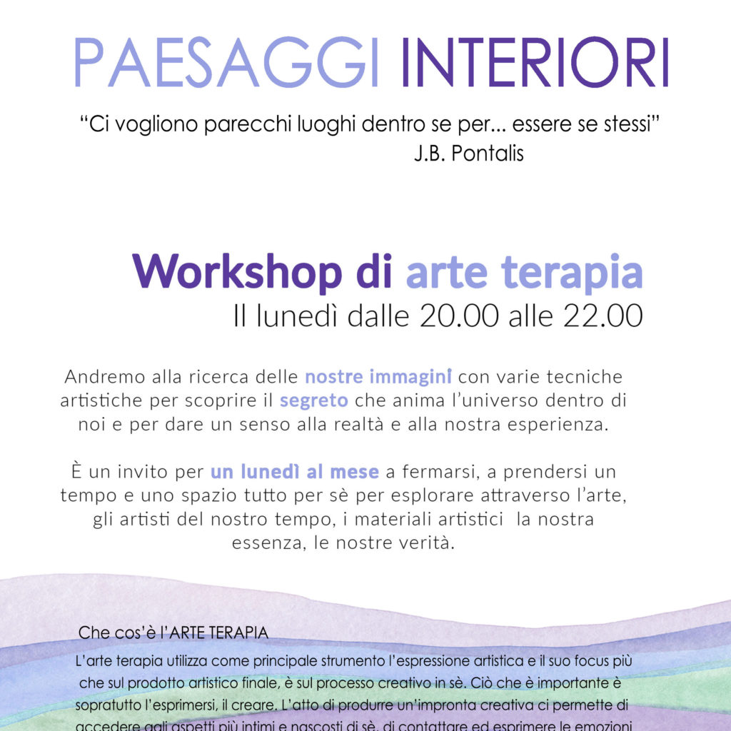 Paesaggi Interiori Arte Terapia Artè 01