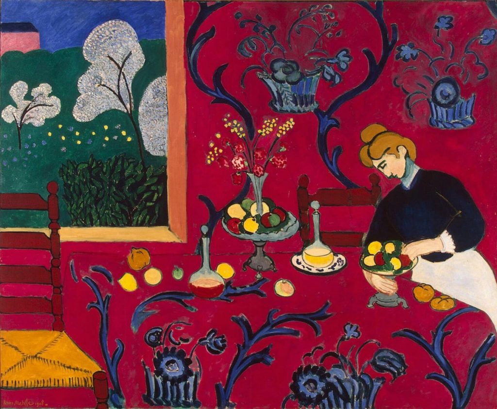 Quadro Henri Matisse, Armonie in rosso, 1908